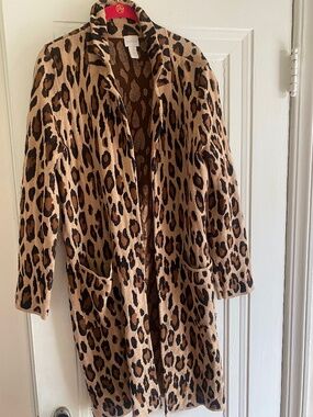 Chico’s / Leopard Cardigan / M